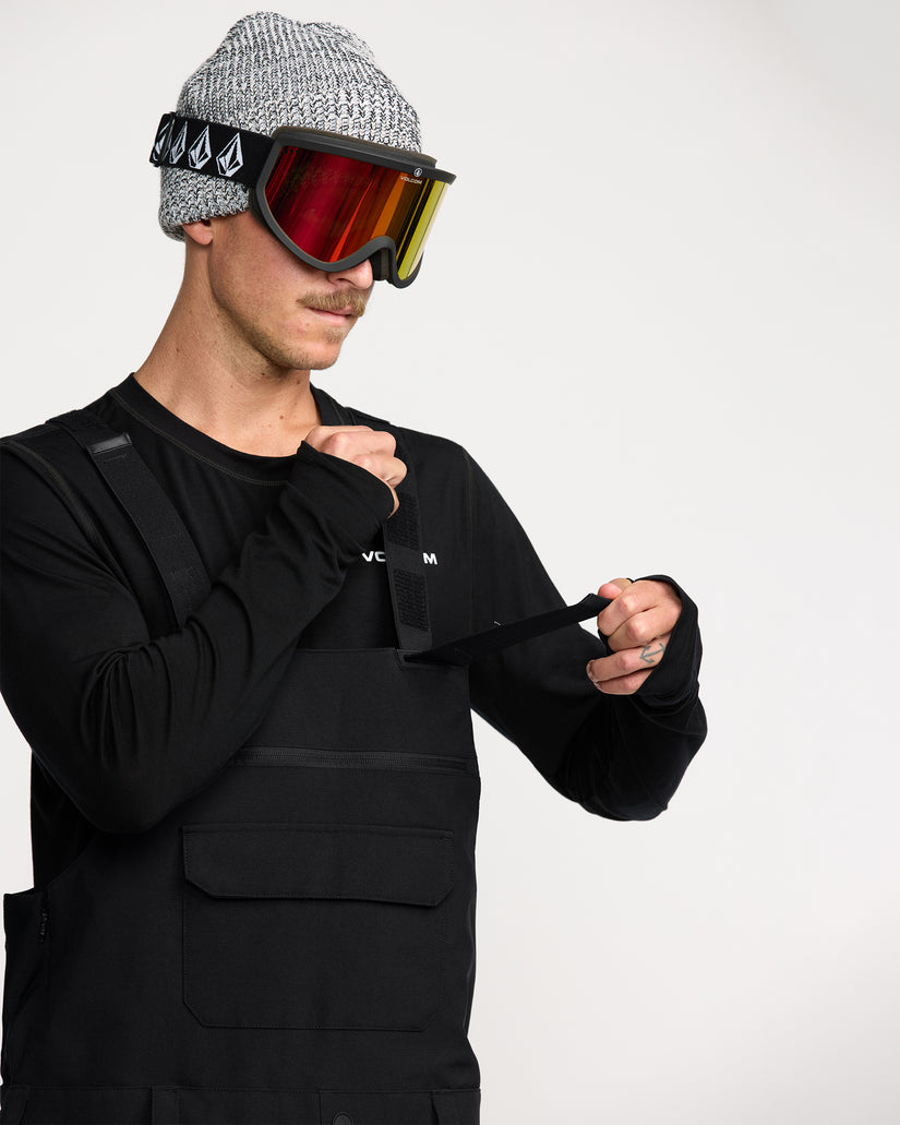 Roan Bib Overall - Black