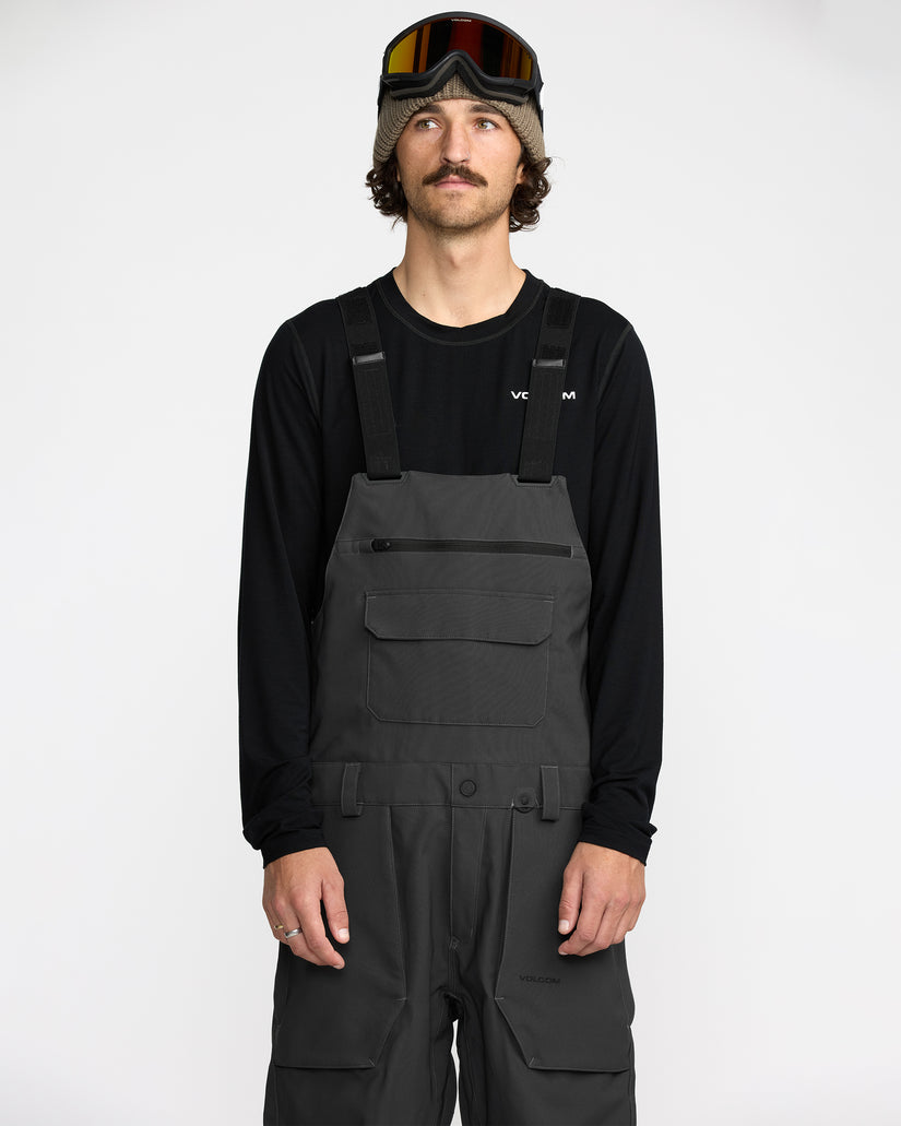 Roan Bib Overall - Dark Grey