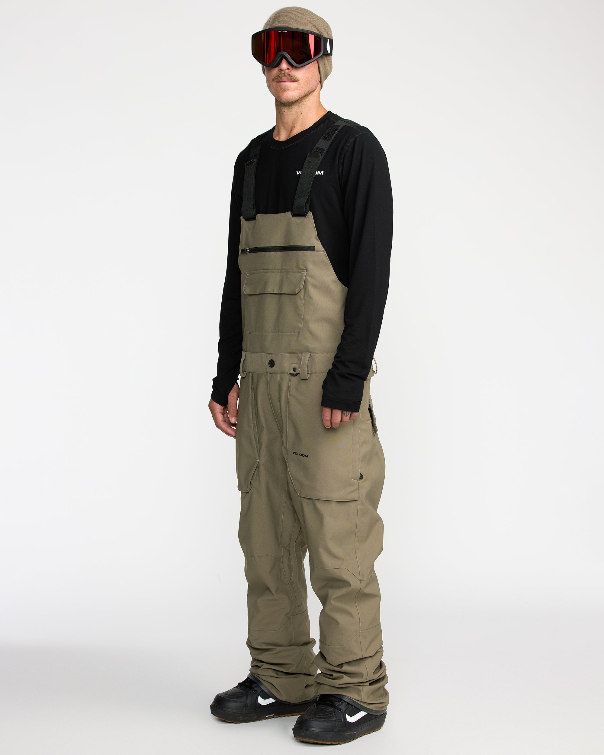 ボルコム ROAN BIB overall ローンビブ M Roan Bib Overall - Military - Men - Volcom EU – Volcom Europe