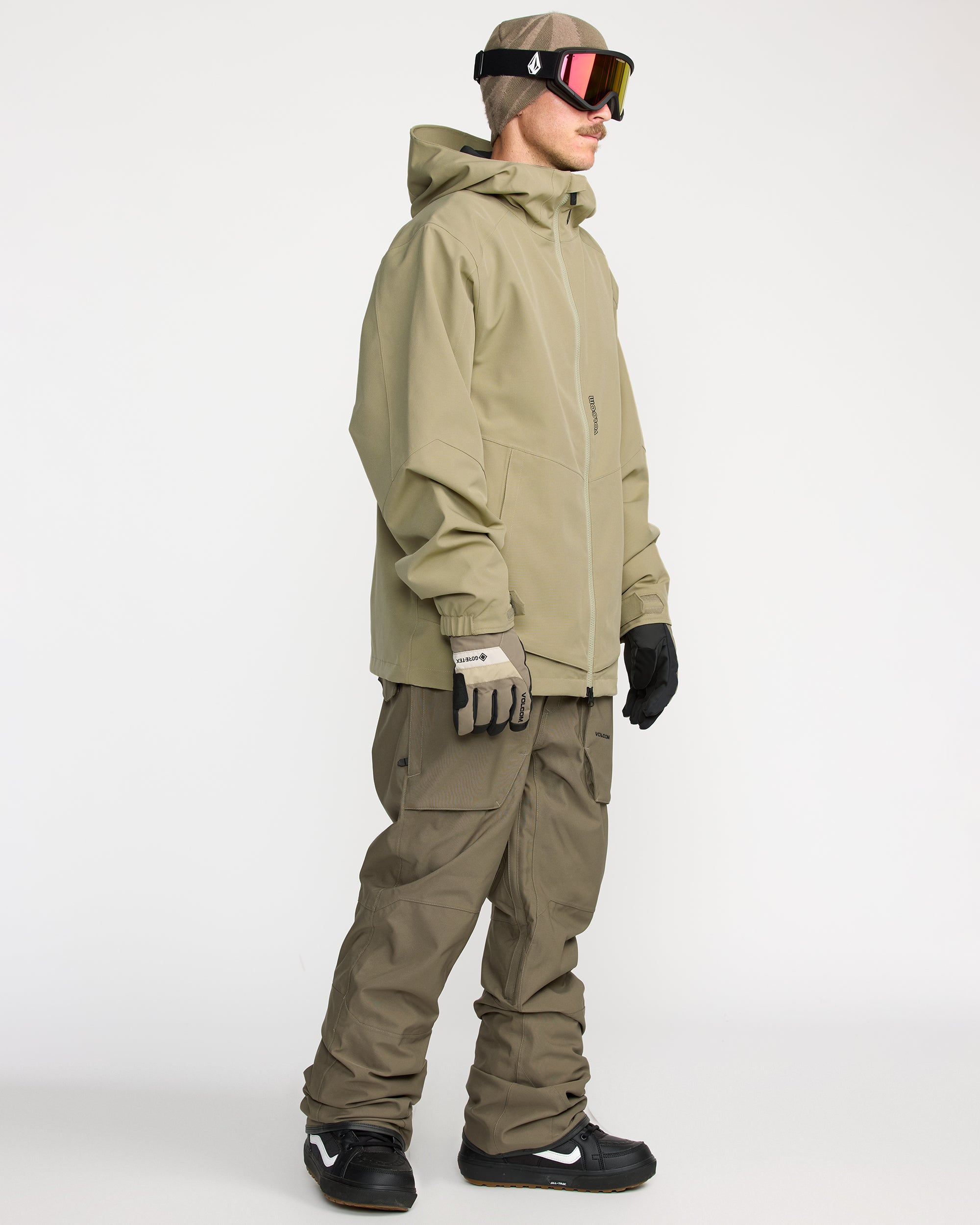 Roan Bib Overall - Military - Men - Volcom EU – Volcom Europe
