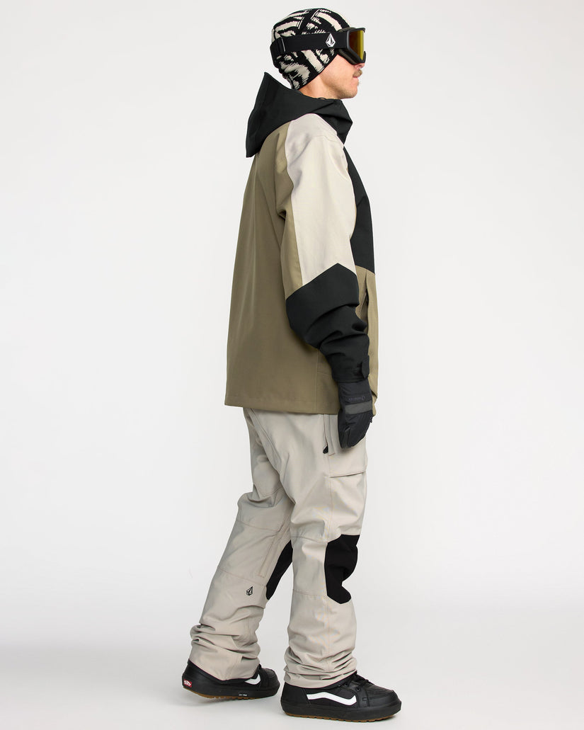 Roan Bib Overall - Stone