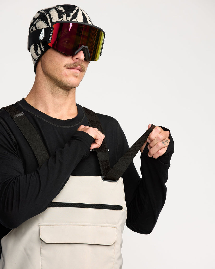 Roan Bib Overall - Stone