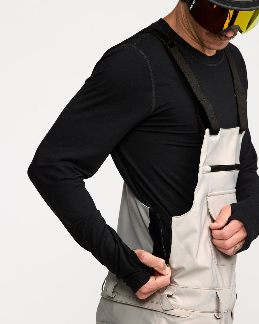 Roan Bib Overall - Stone