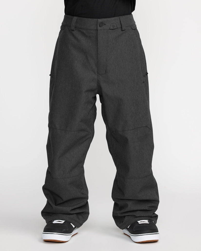Snow Billow Trousers - Black Denim
