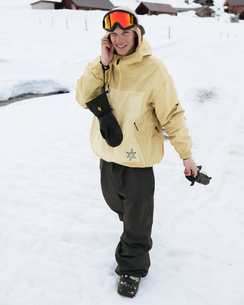 Snow Billow Trousers - Black Denim