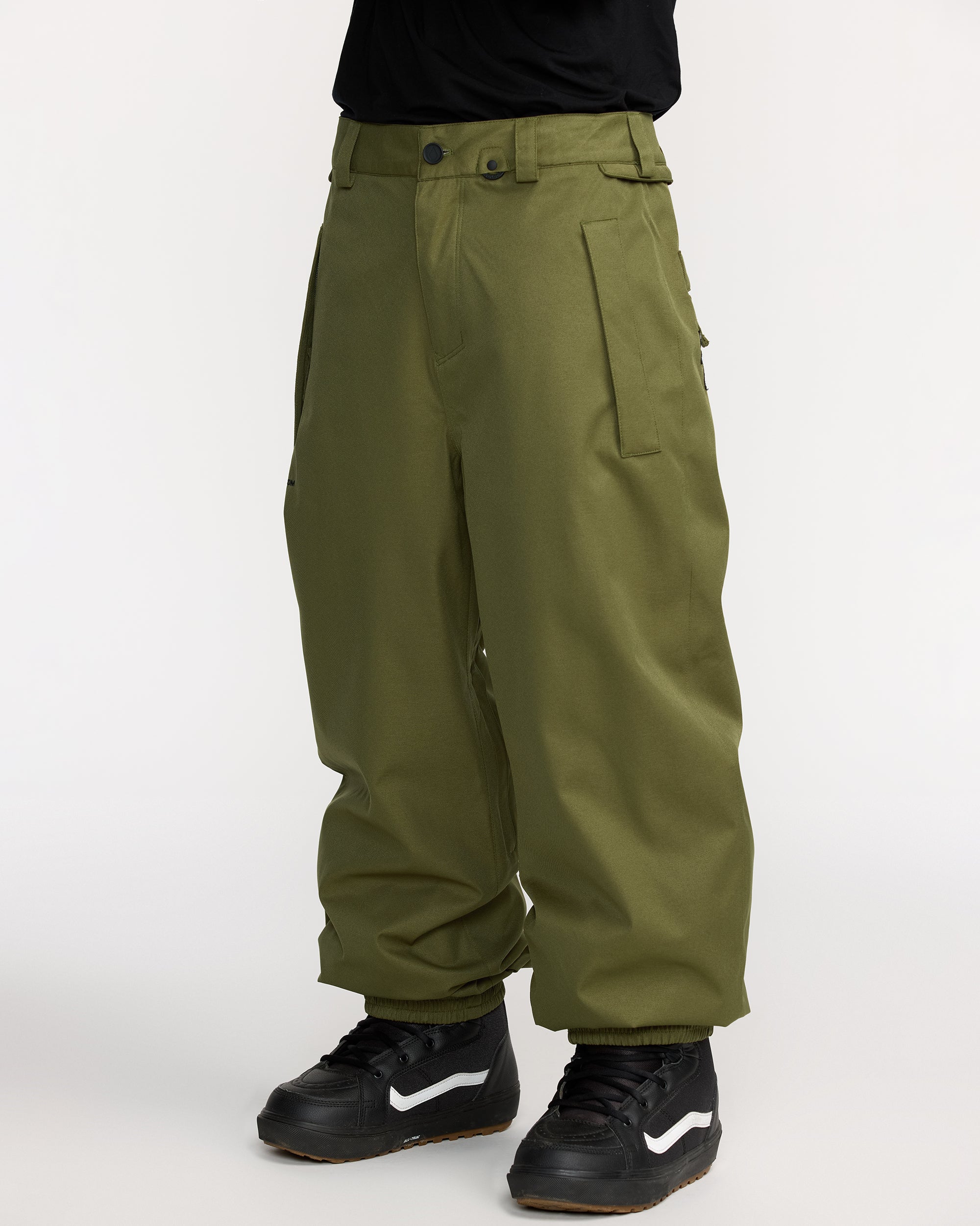 Arthur 20K Trousers - Dark Olive - Men - Volcom EU – Volcom Europe