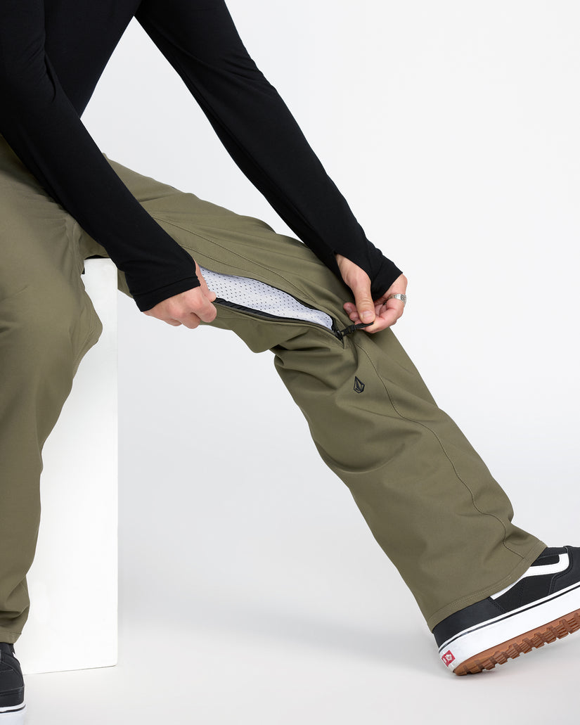 Freakin Snow Chino Trousers - Military