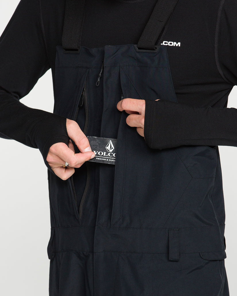 Rain Gore-Tex Bib Overall - Black
