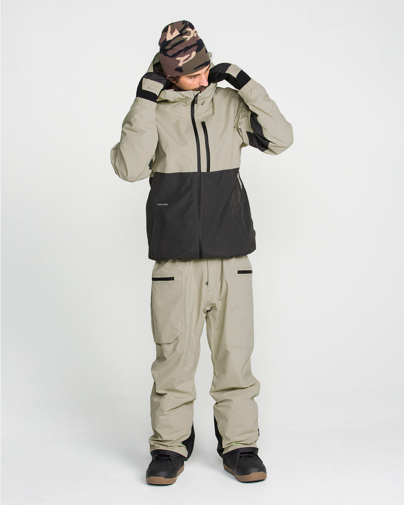 Rain Gore-Tex Bib Overall - Khaki