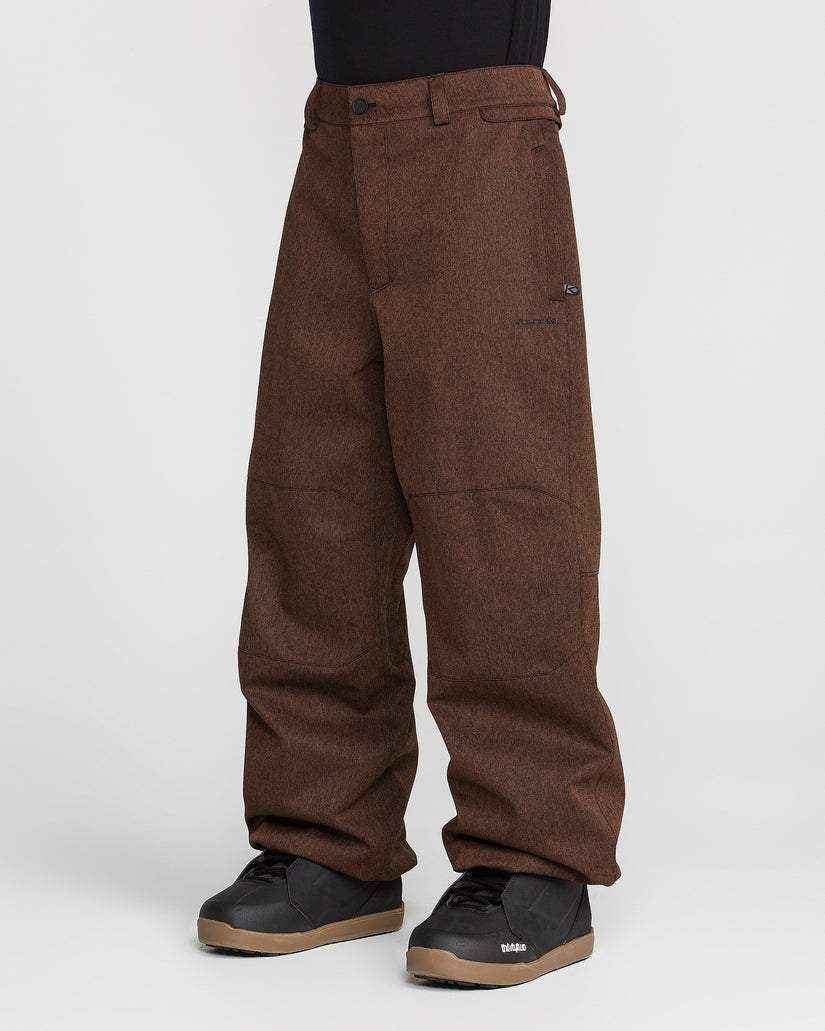 Snow Billow 10K Trousers - Brown Denim