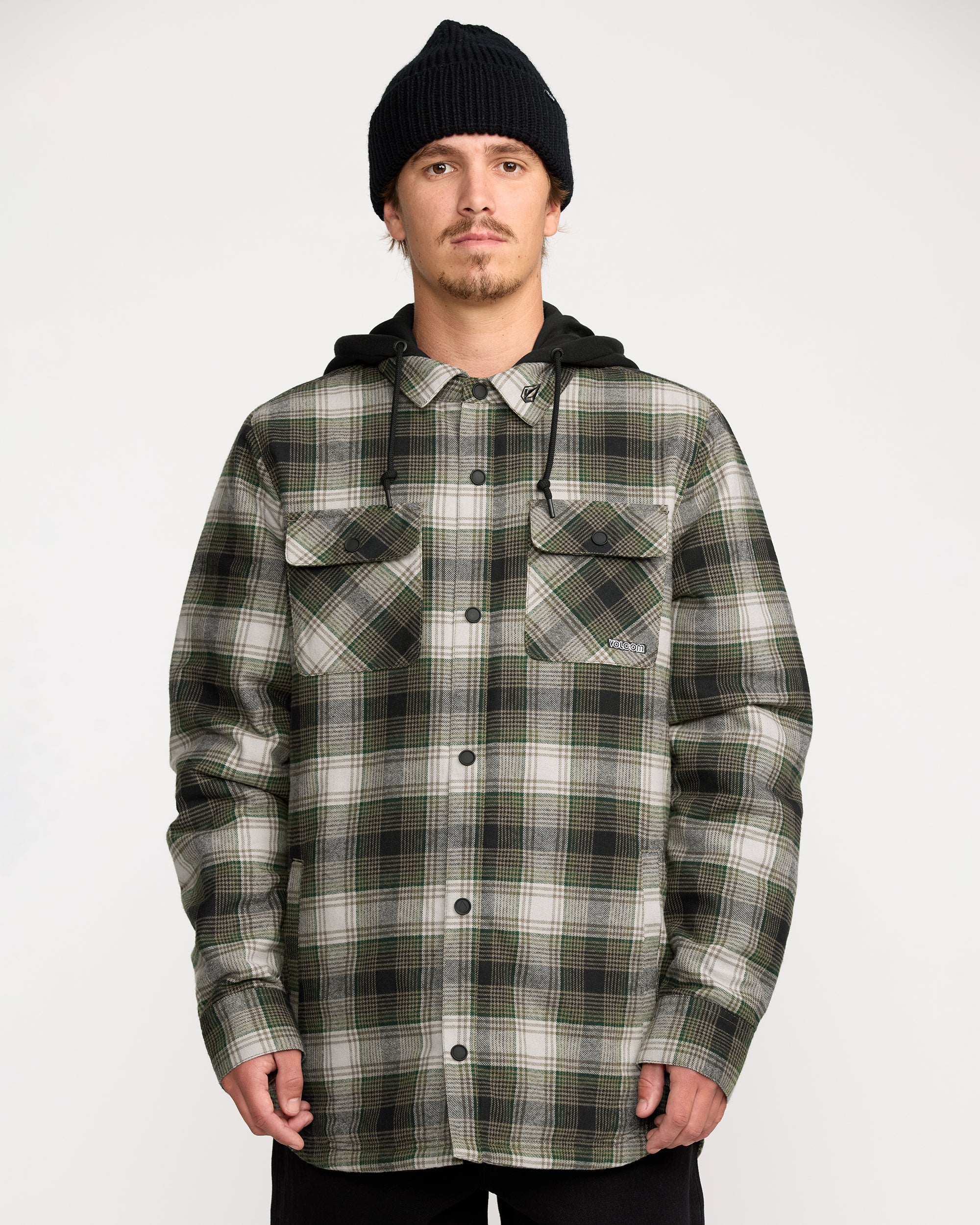 Kenson Insulated Flannel Jacket - Military - Men - Volcom EU