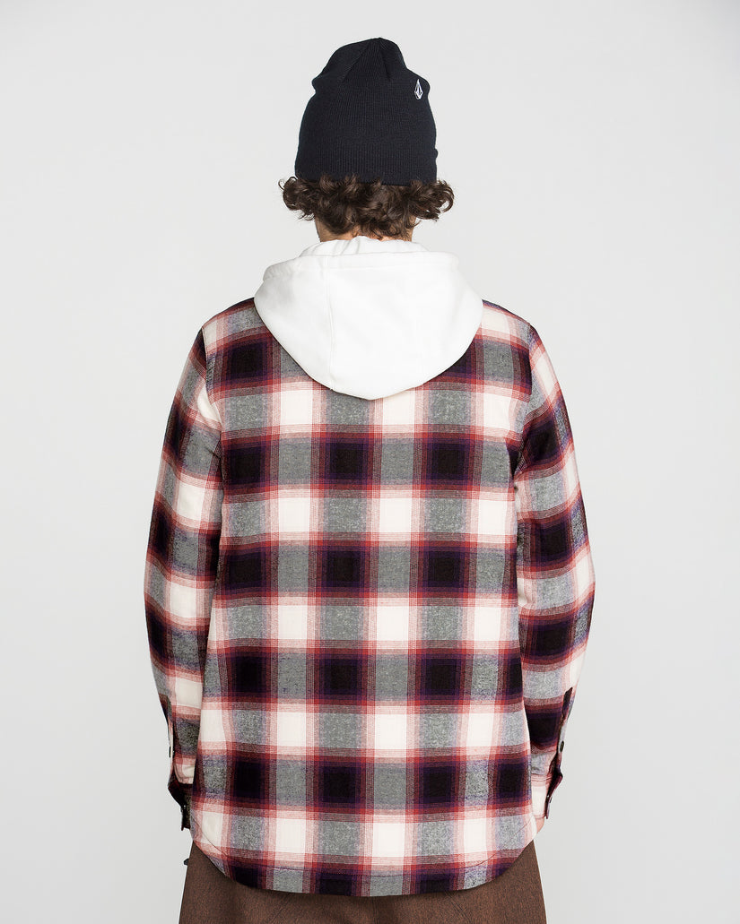 Enson Insulated Riding Flannel Jacket - Blue