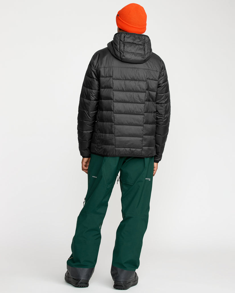 Puff Puff Hooded Jacket - Black