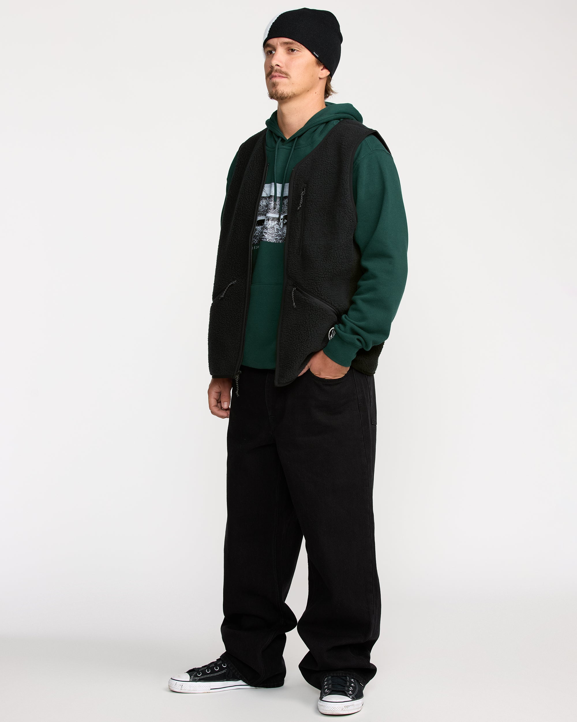 Snowdrift Vest - Black - Men - Volcom EU – Volcom Europe