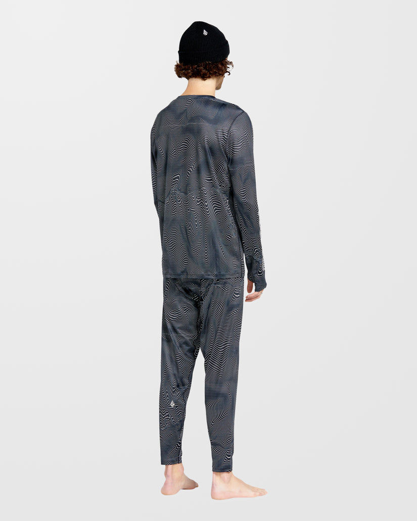 M V-Science Base Layer Top - Black Print