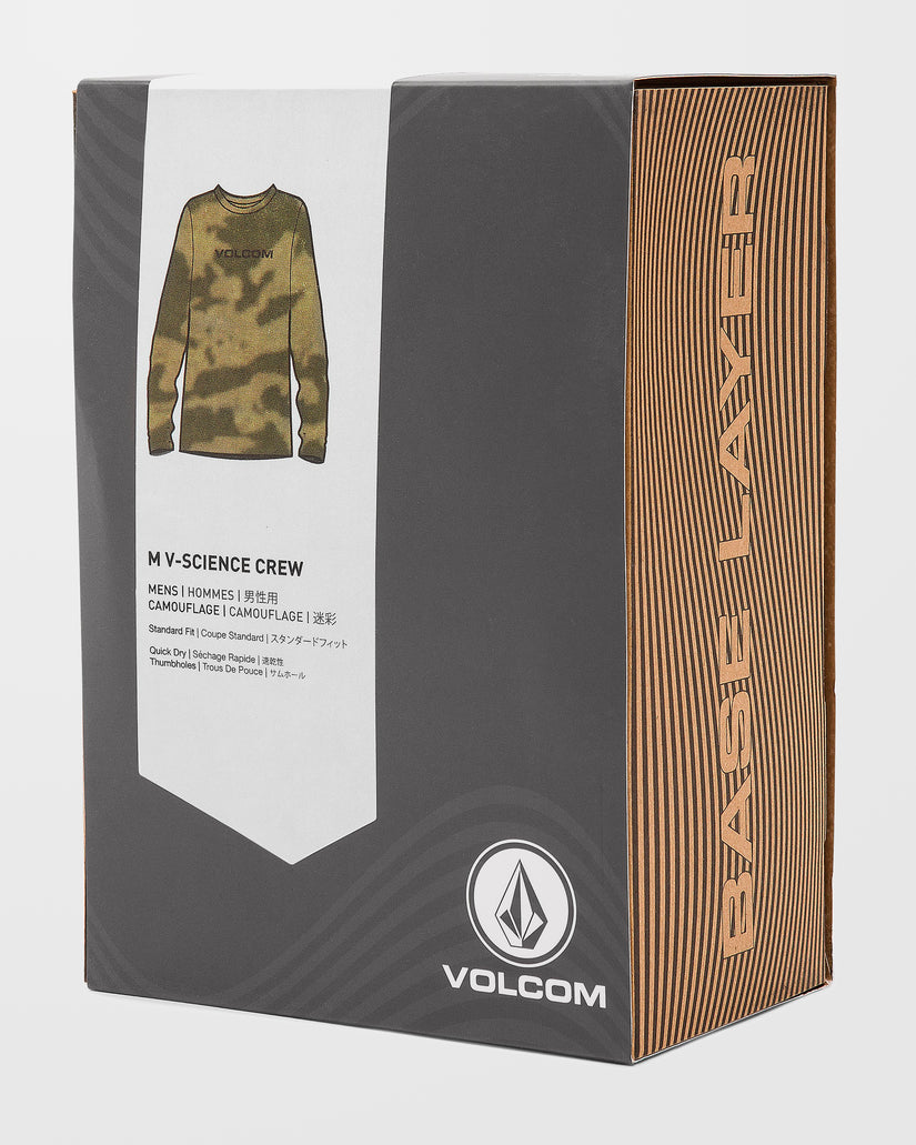 Volcom Mlt Color M V-Science Base Layer Top - Camouflage - Men - Volcom EU - 2 Years ...