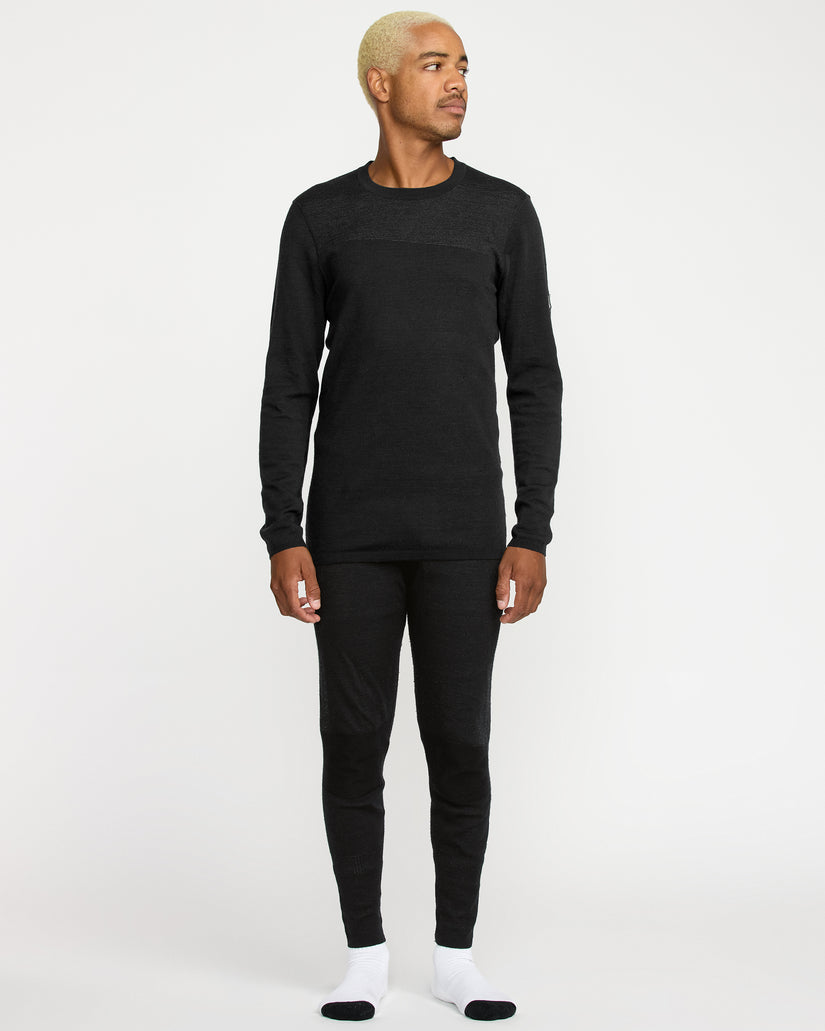 M Engineered Base Layer Top - Black
