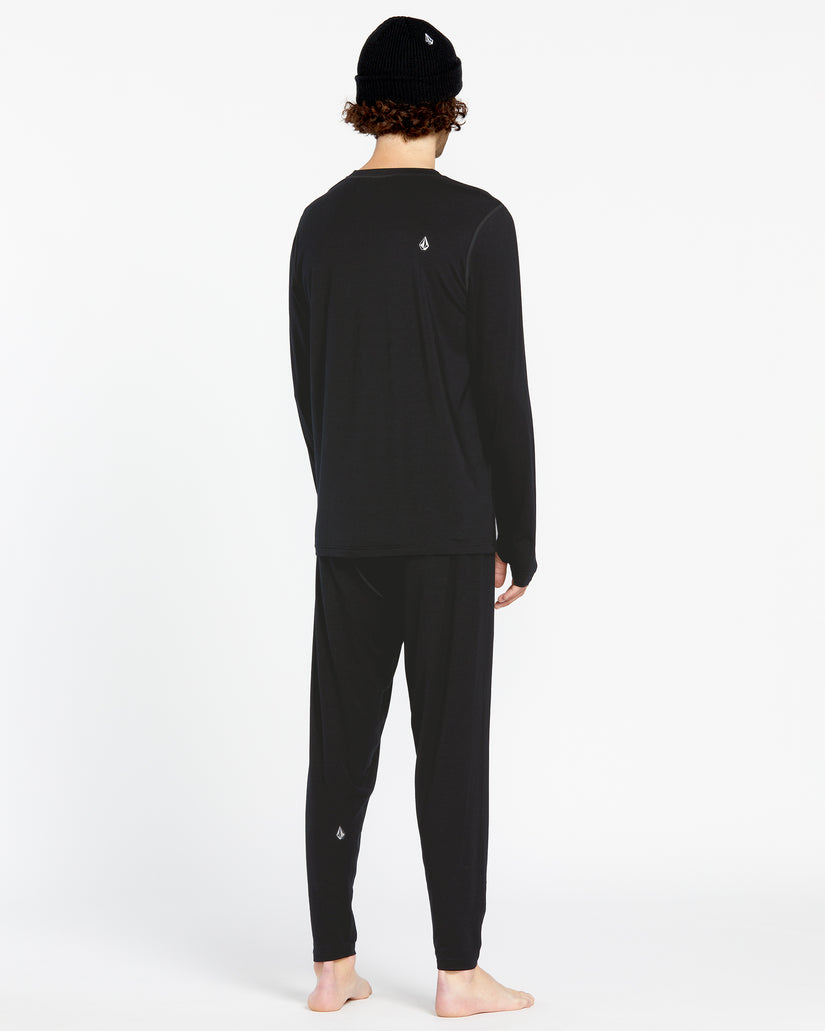 M Merino Blend Base Layer Trousers - Black