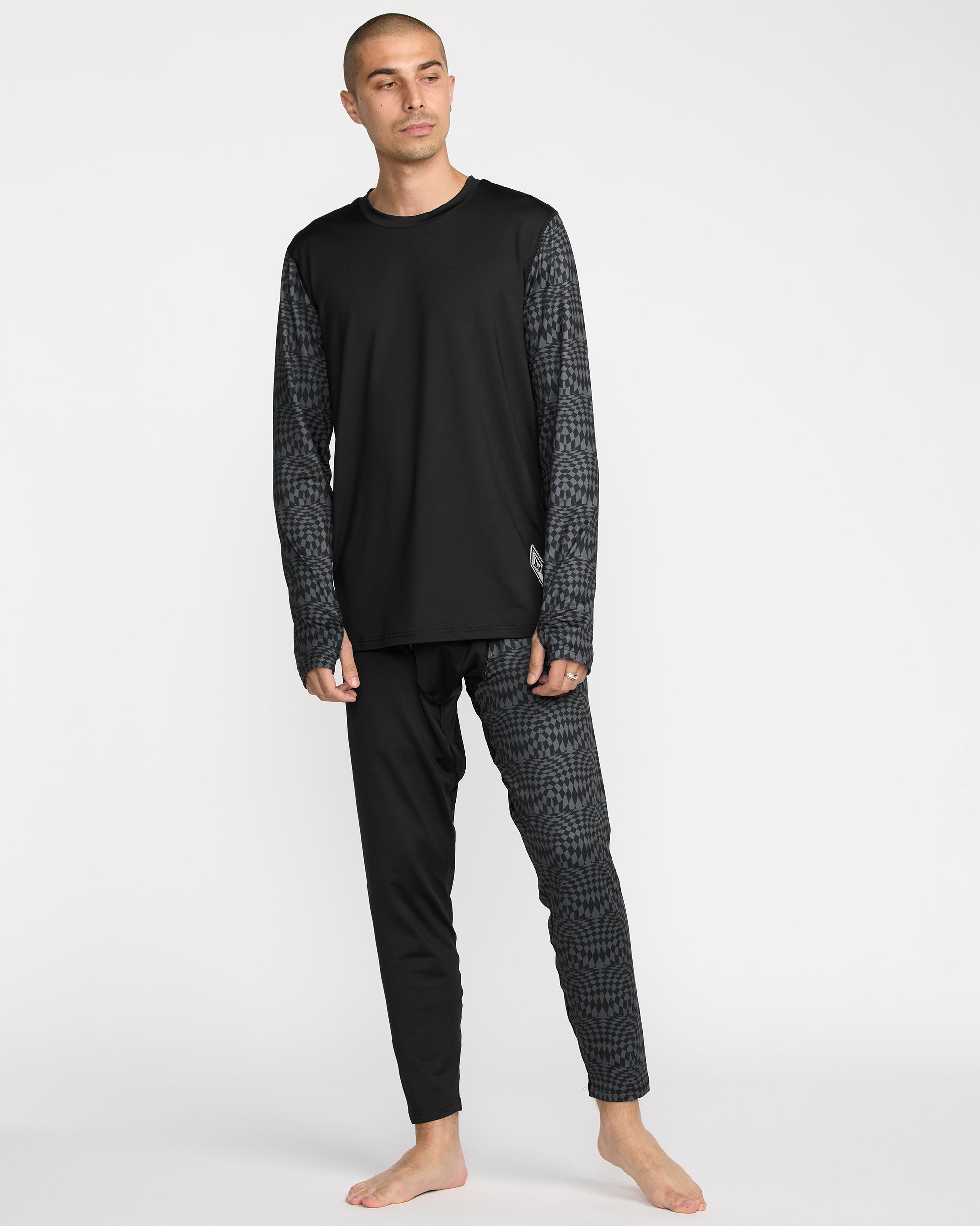 M V-Science Base Layer Trousers - Black/Charcoal - Men - Volcom EU