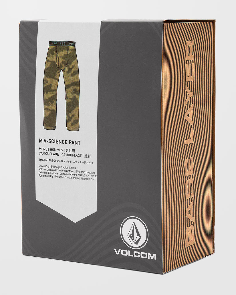 M V-Science Base Layer Trousers - Camouflage