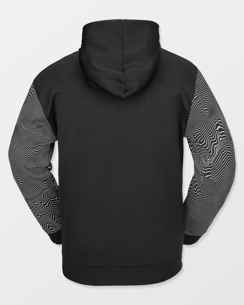 Sweat à capuche Hydro Riding - Black Print