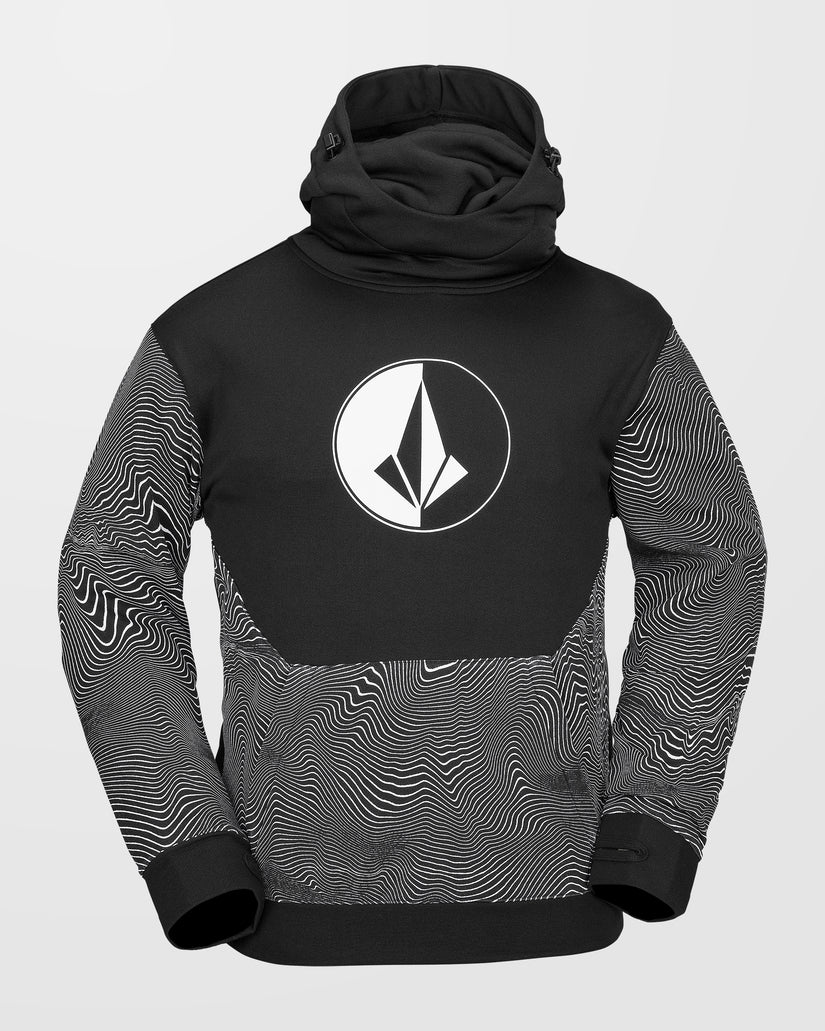 Sweat à capuche Hydro Riding - Black Print