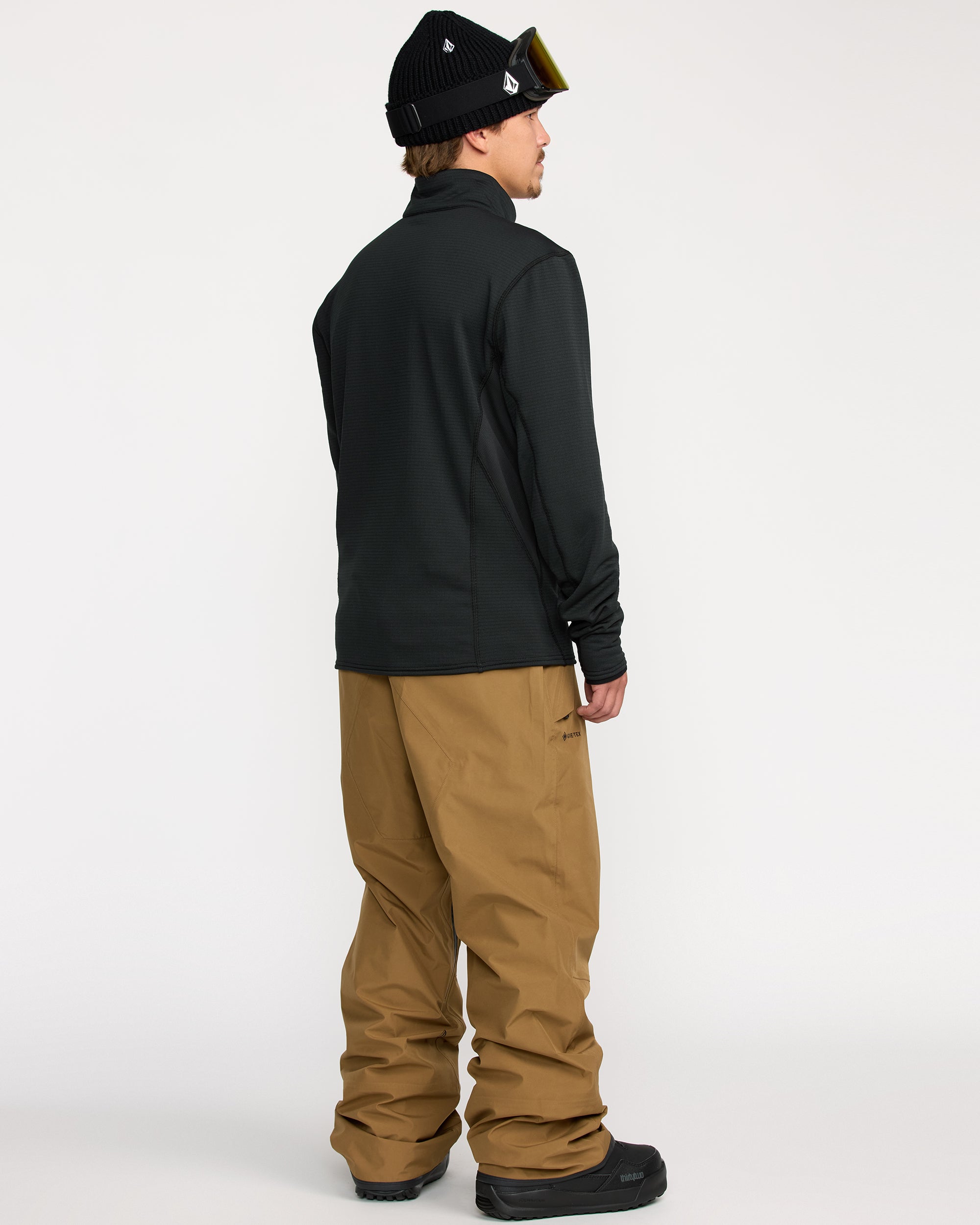 Gridlock Mock Neck Sweatshirt - Black - Men - Volcom EU – Volcom