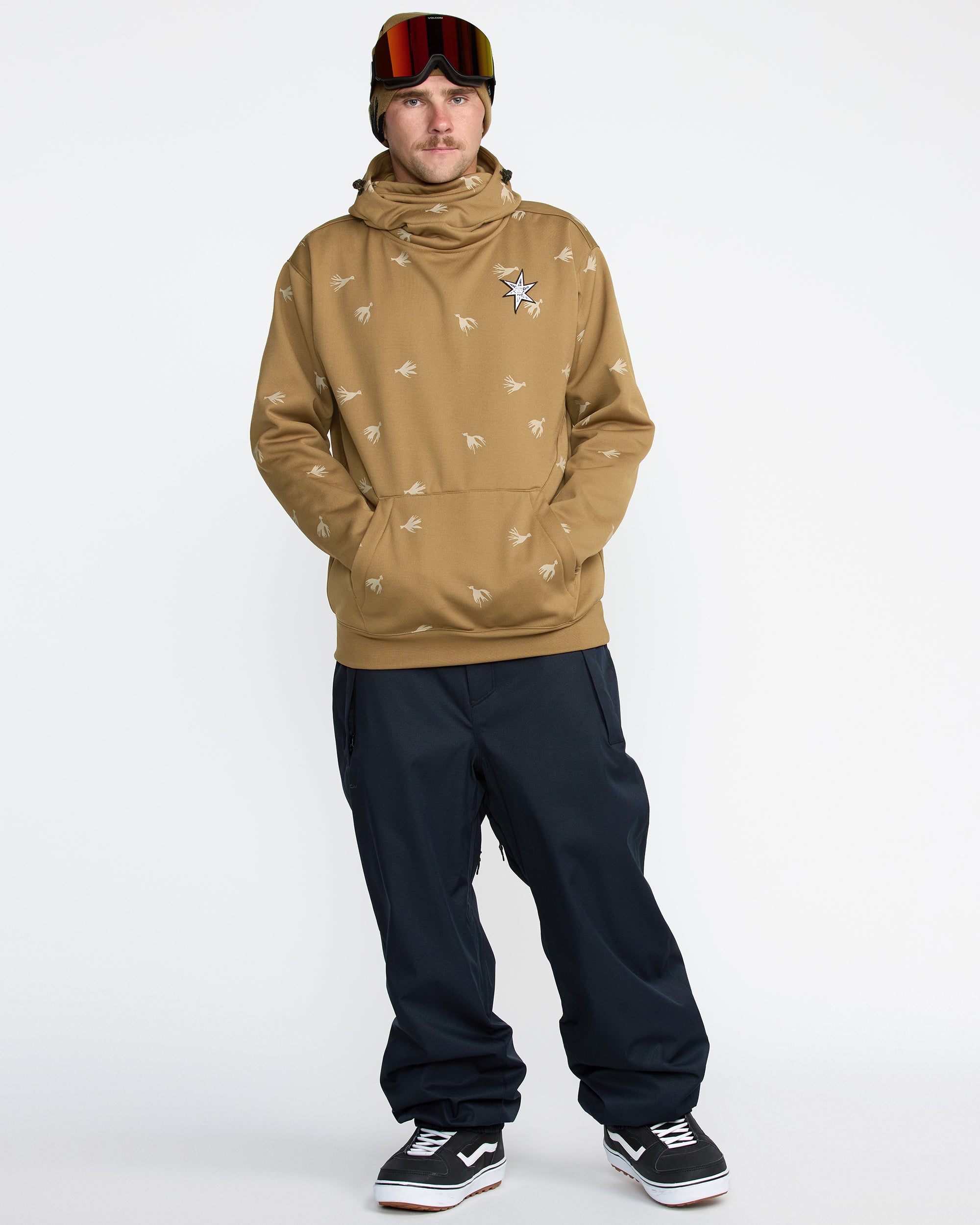 Hydro Riding Hoodie - Bronze - Men - Volcom EU – Volcom Europe