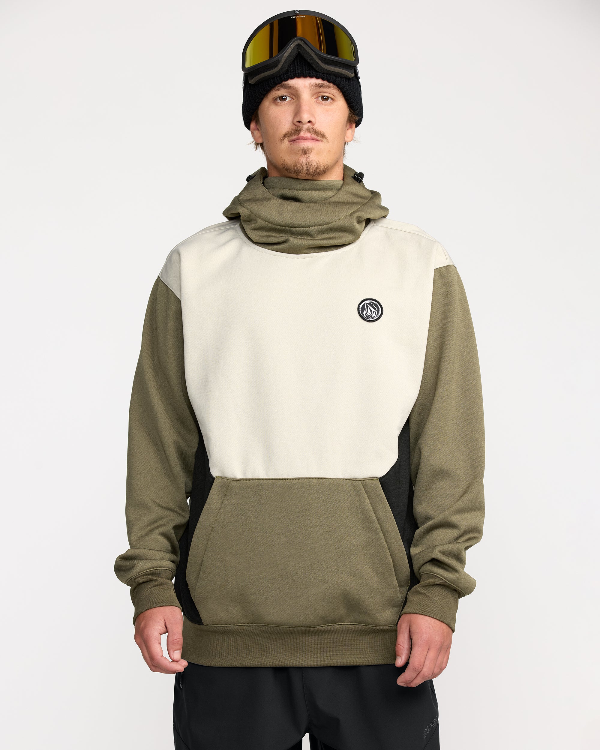 Hydro Riding Hoodie - Military - Men - Volcom EU – Volcom Europe