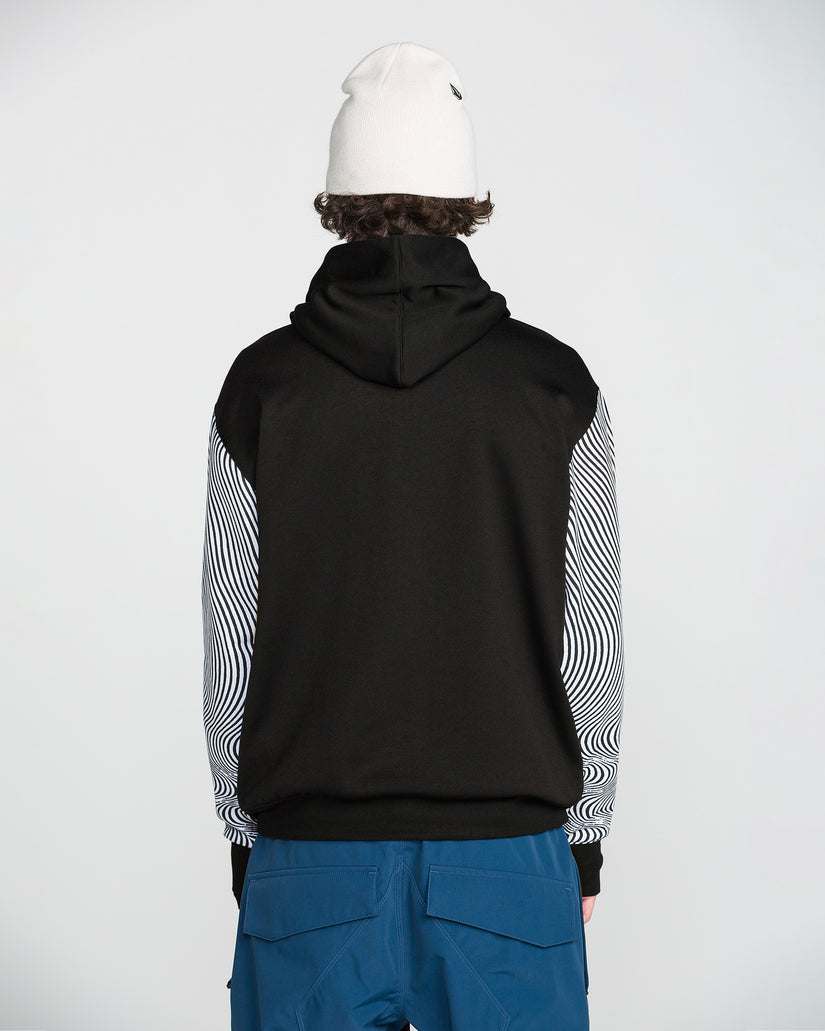 Hydro Riding Hoodie - Black/White