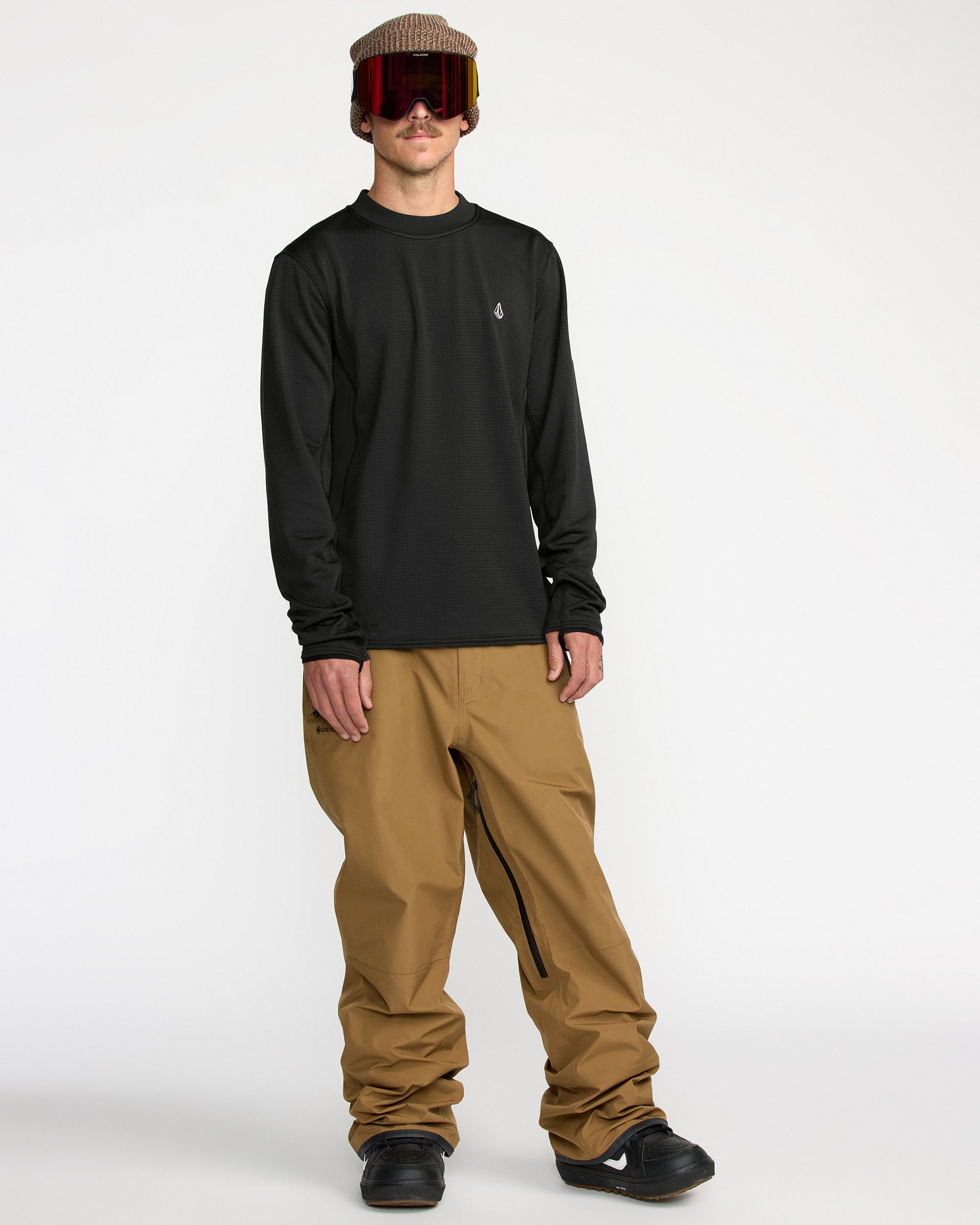 Gridlock Fleece Sweatshirt - Black - Men - Volcom EU – Volcom Europe