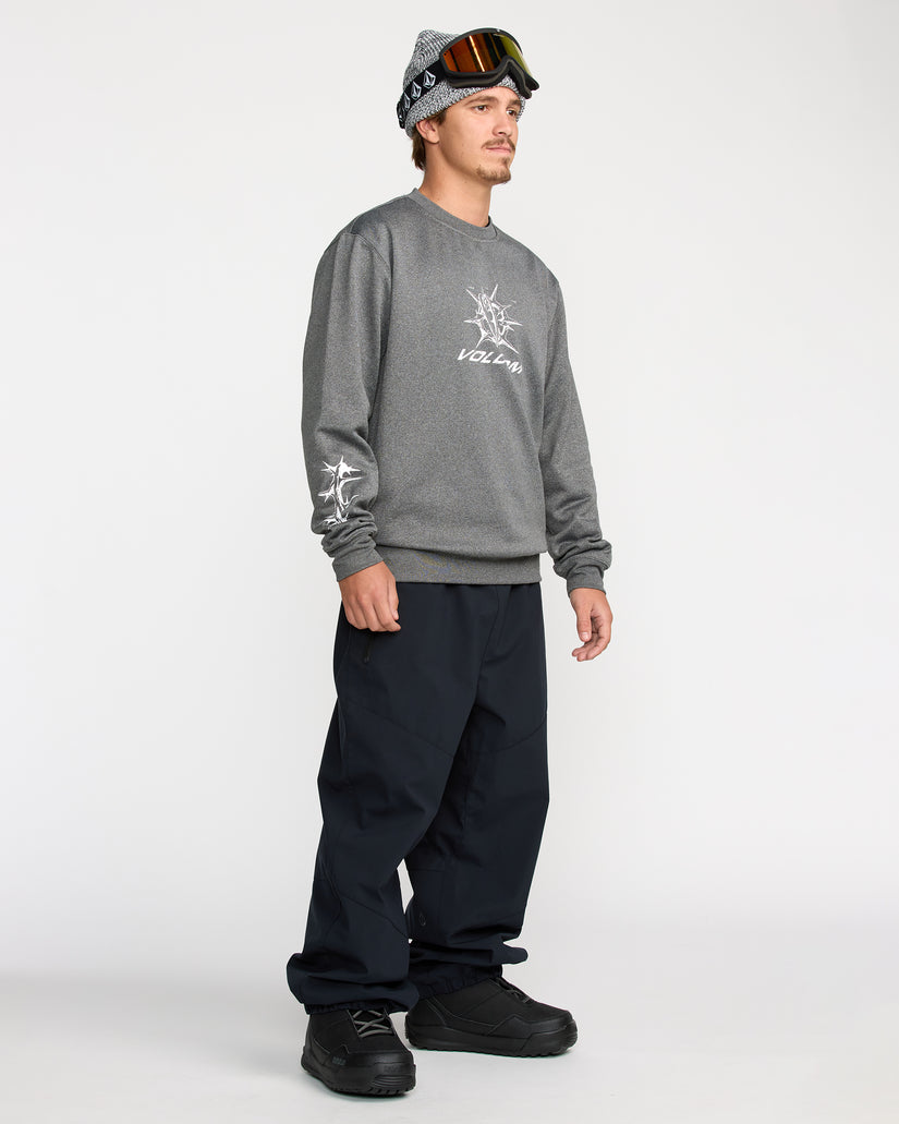 Hydro Fleece Sweatshirt - Heather Black
