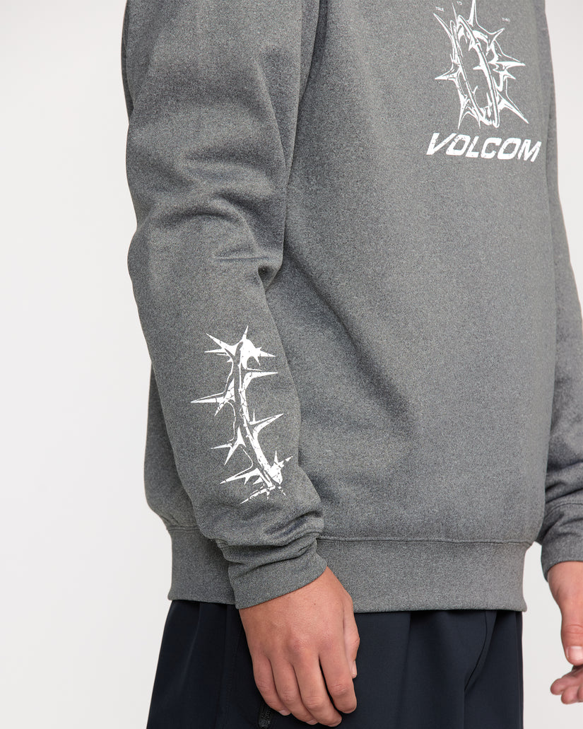Hydro Fleece Sweatshirt - Heather Black
