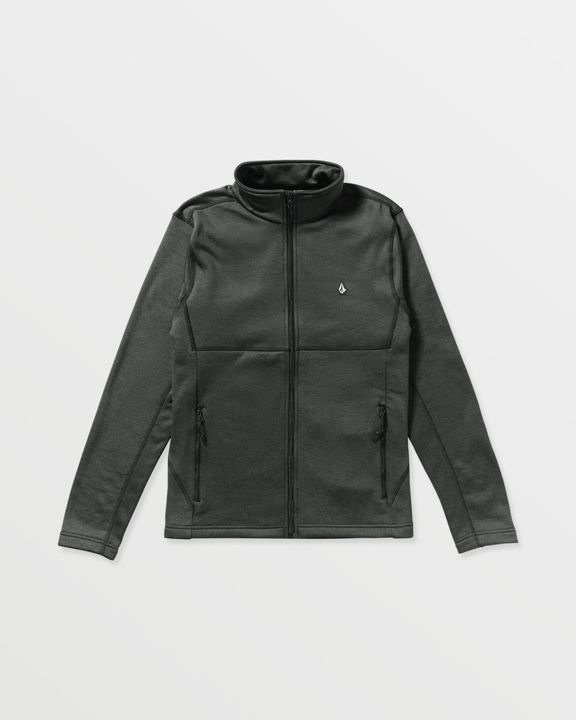Snowbound Fleece Zip-Up Sweatshirt - Black