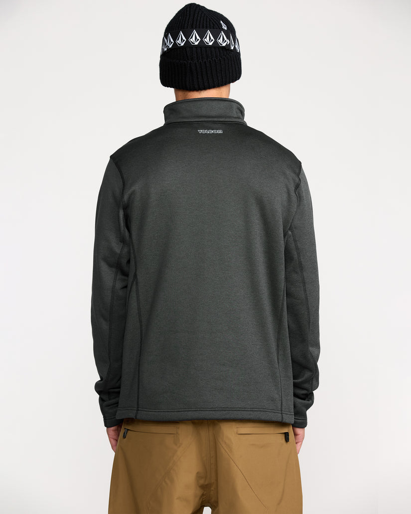 Snowbound Fleece Zip-Up Sweatshirt - Black