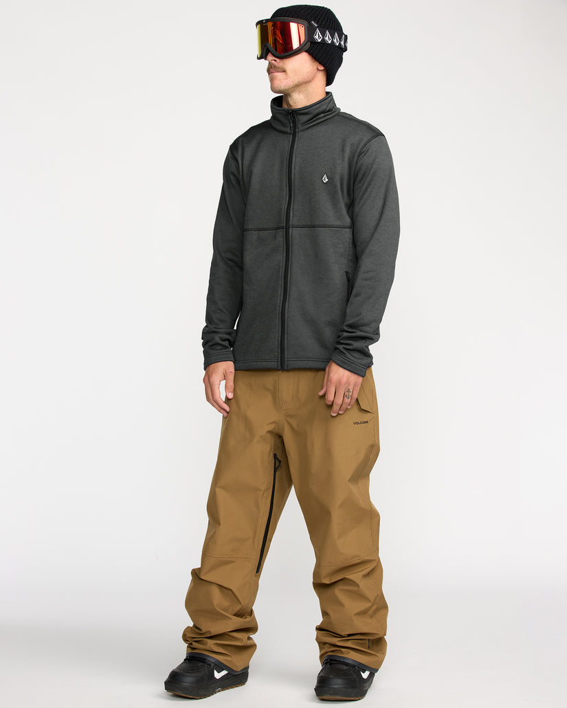 Snowbound Fleece Zip-Up Sweatshirt - Black