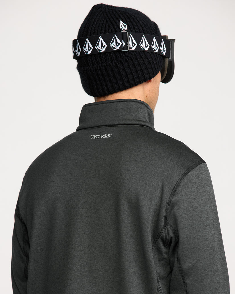 Snowbound Fleece Zip-Up Sweatshirt - Black