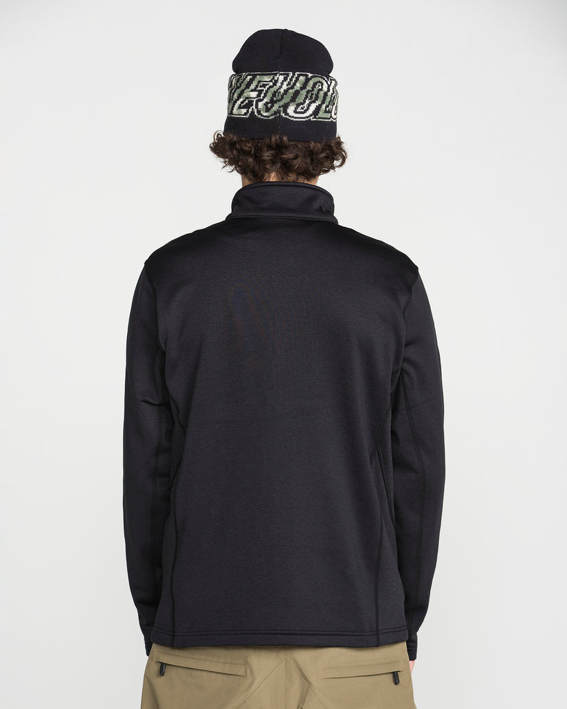 Snowbound Fleece Full Zip Sweatshirt - Black