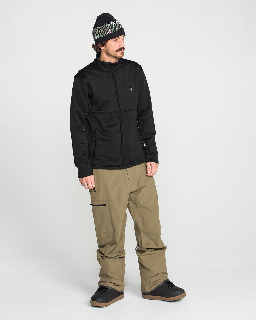 Snowbound Fleece Full Zip Sweatshirt - Black