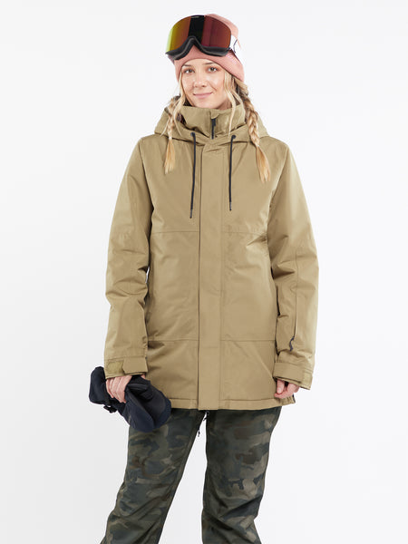 スノーボード VOLCOM Womens Larx 2L Tds Infrared Parka OUTLET】VOLCOM Womens Larx 2L Tds Infrared Parka - Adobe Rose