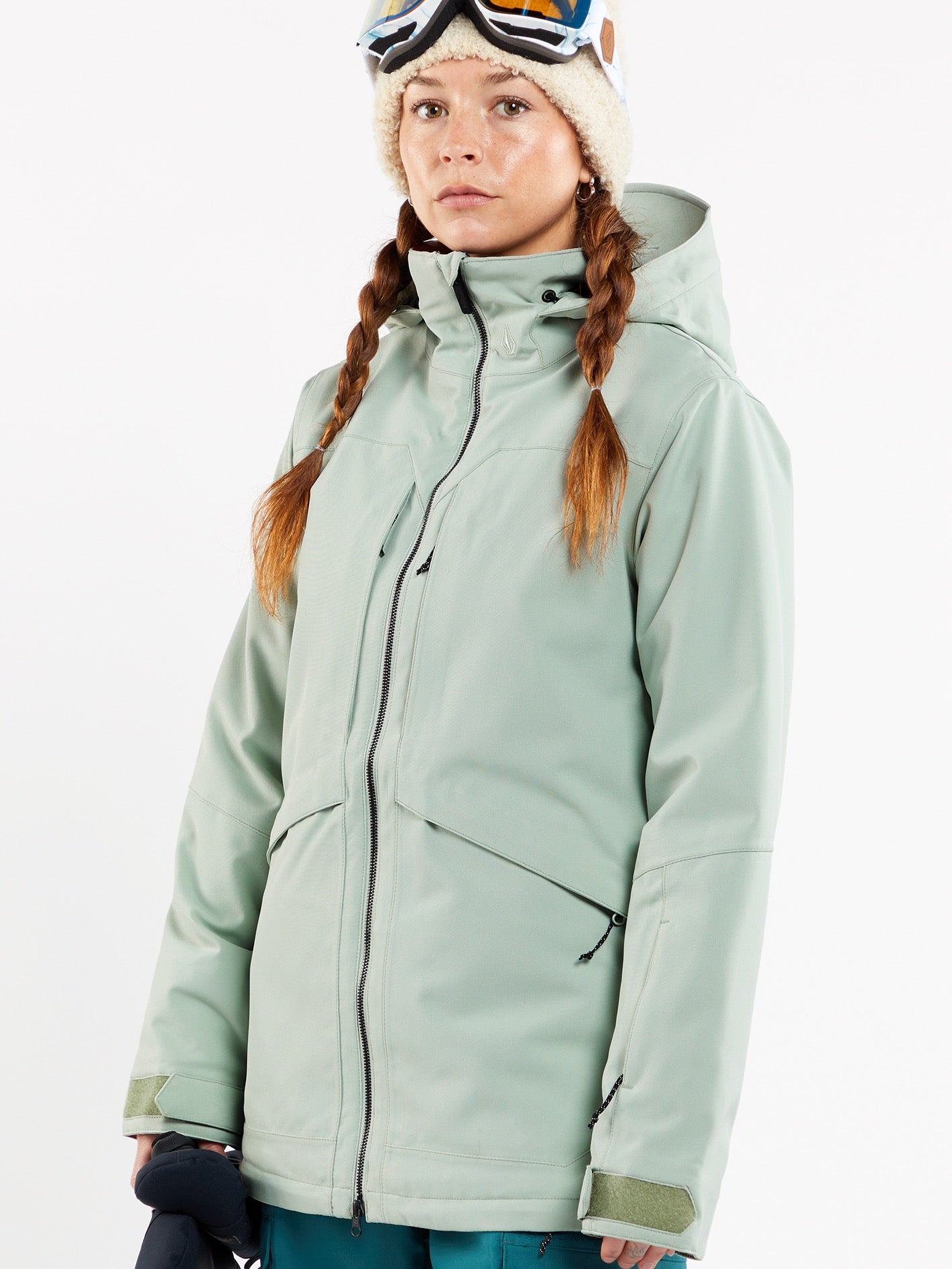 Shelter 3D Stretch Jacket - SAGE FROST - Women - Volcom EU