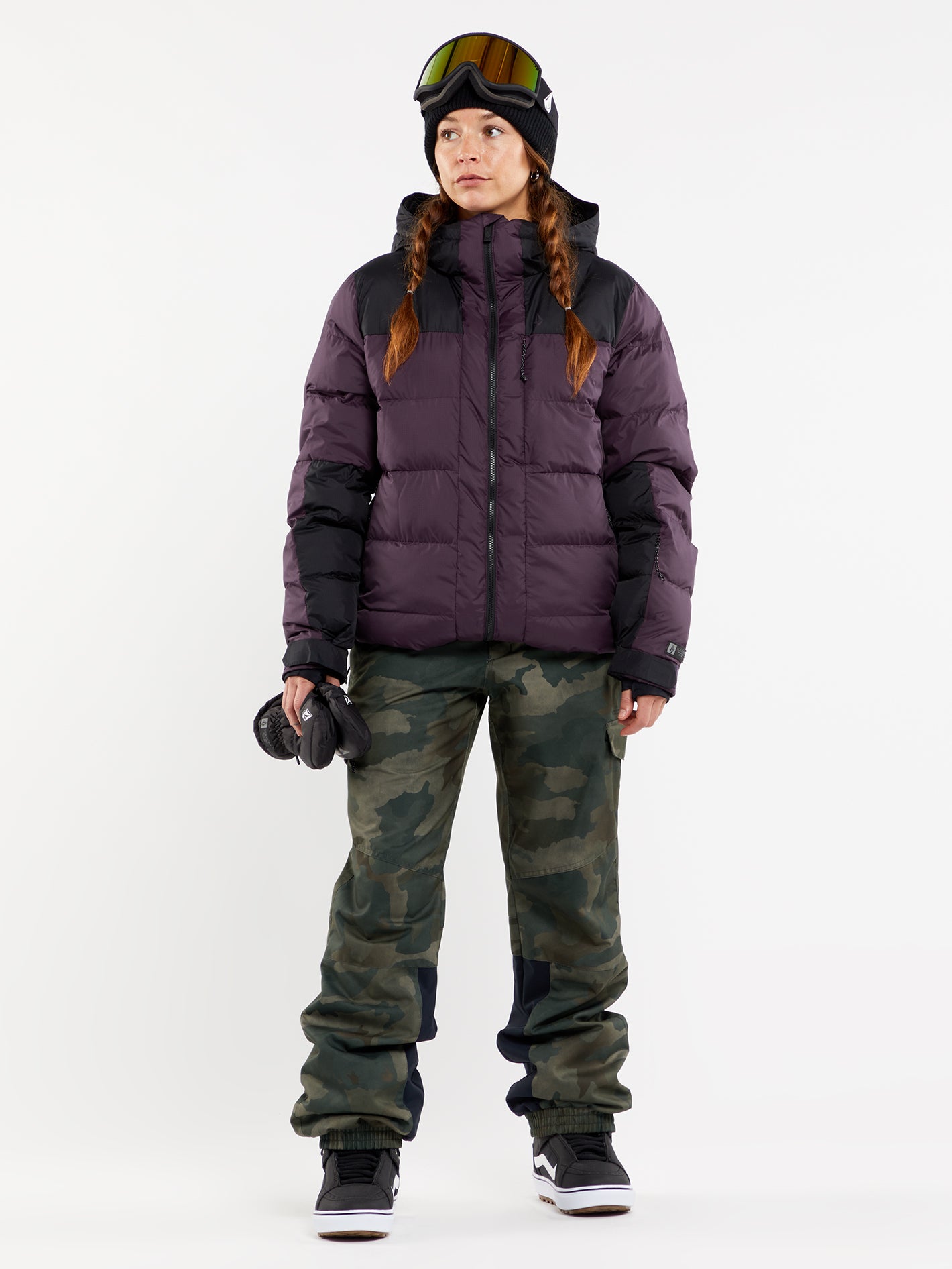 Puffleup Jacket - BLACKBERRY - Women - Volcom EU – Volcom Europe