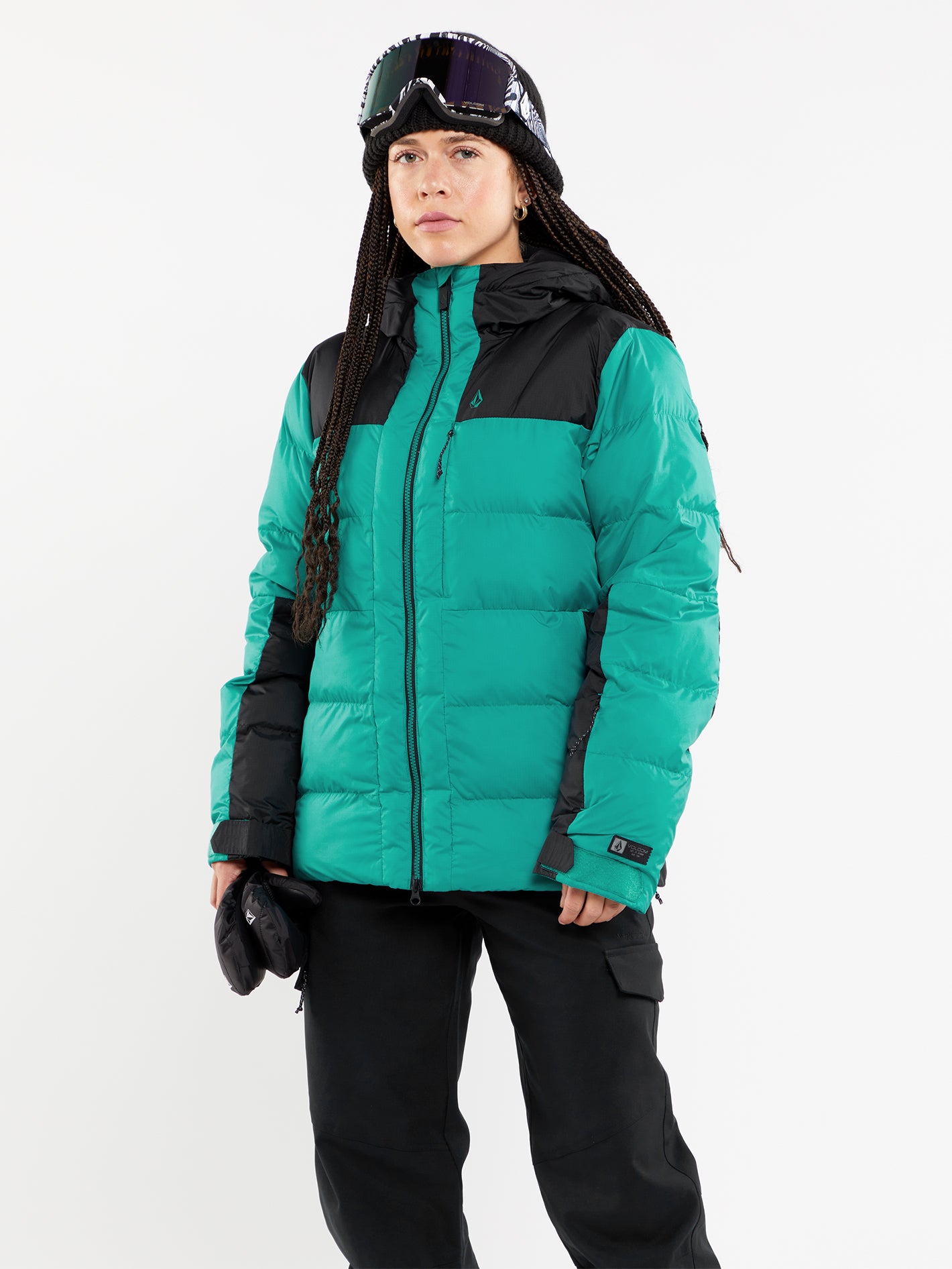 Puffleup Jacket - VIBRANT GREEN - Women - Volcom EU – Volcom Europe