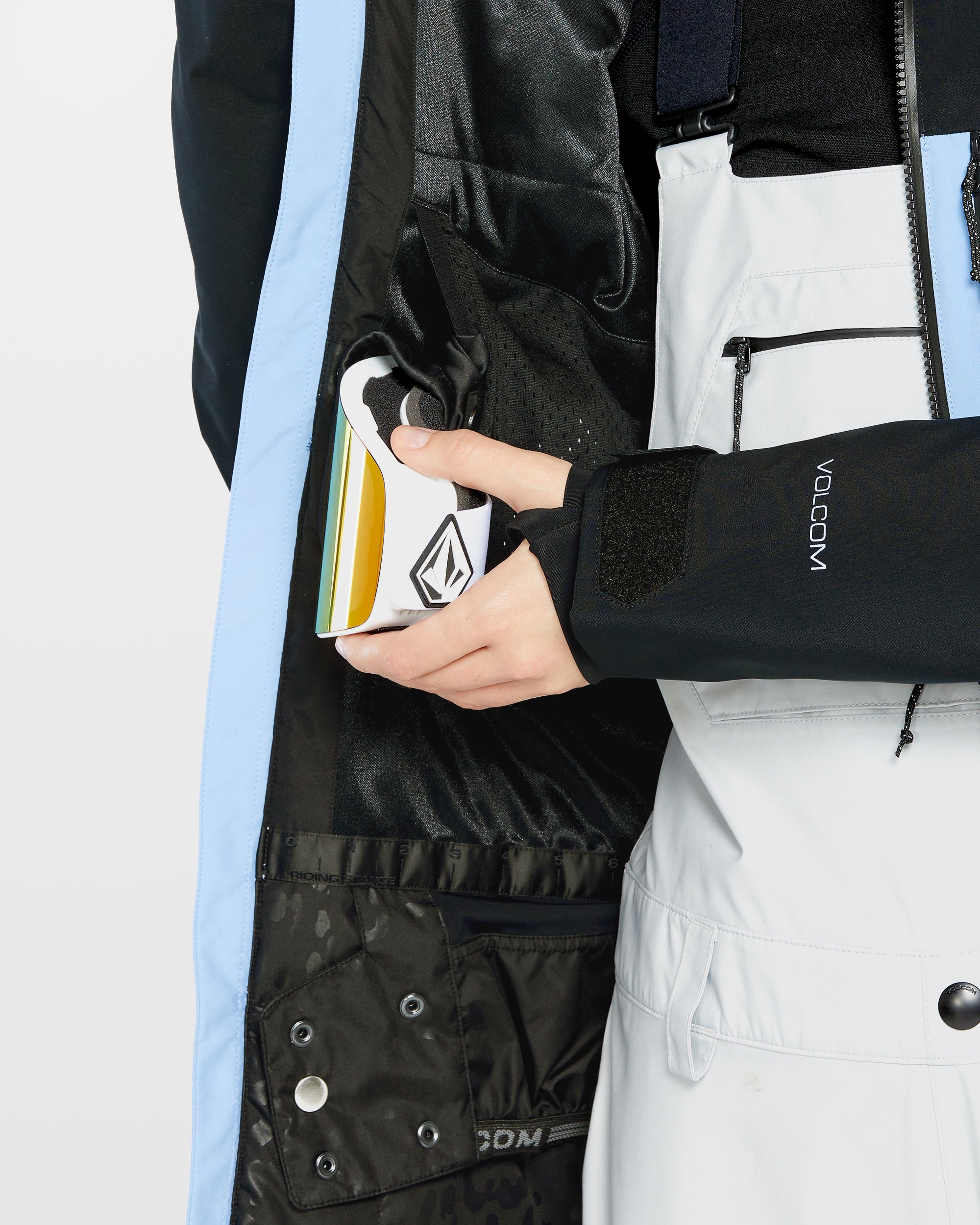 3D Stretch Gore-Tex Jacket - Crystal Blue - Women - Volcom