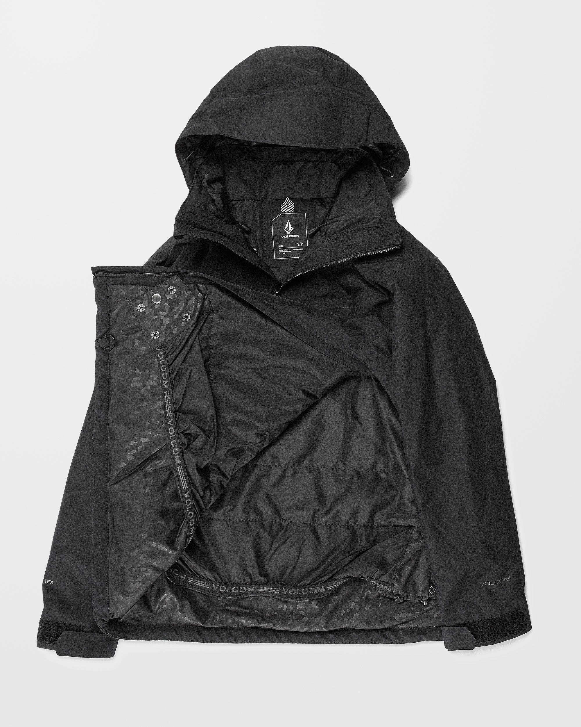 Fern Insulated Gore-Tex Jacket - Black - Women - Volcom EU - 2