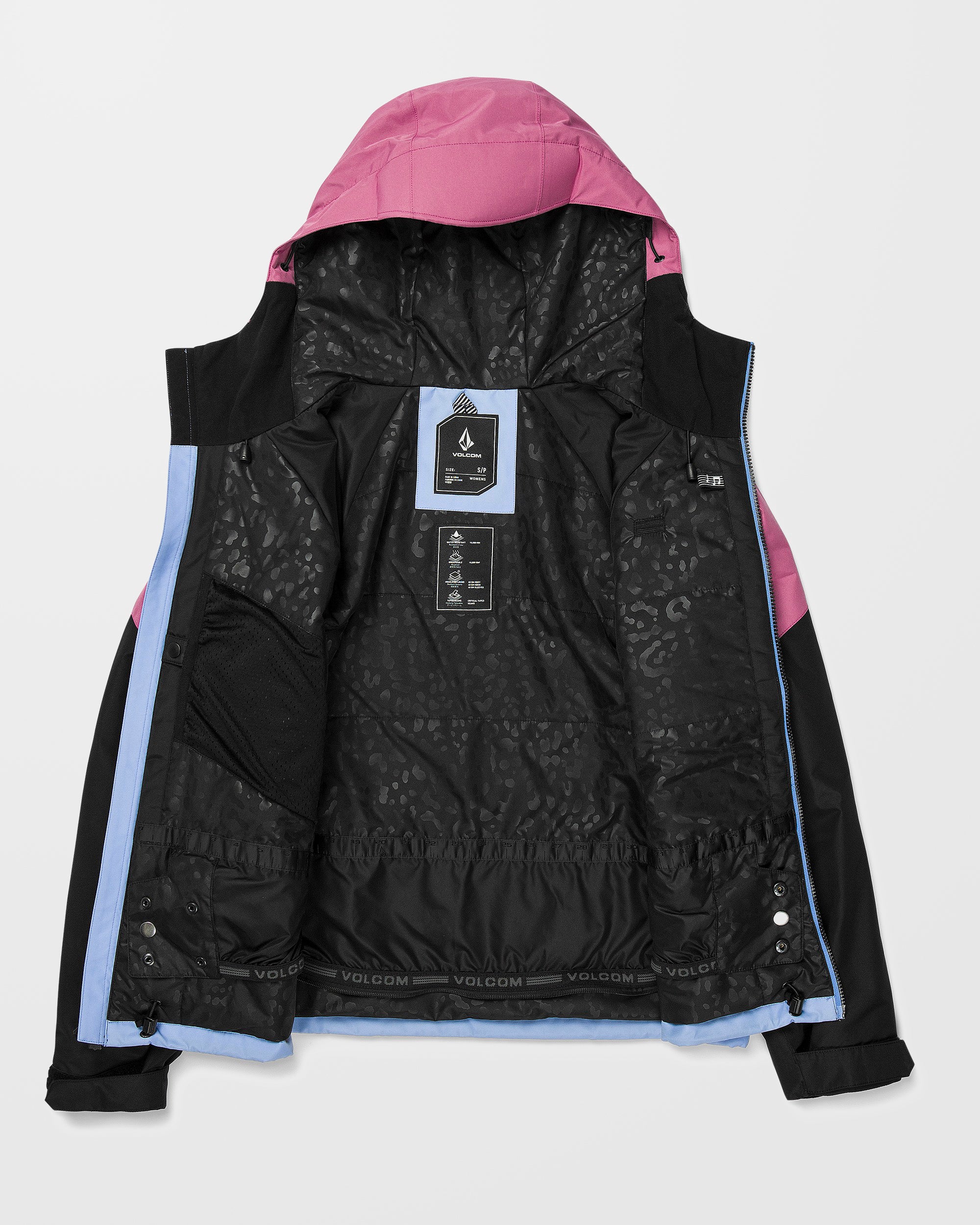 Agate Insulated Jacket - Crystal Blue - Women - Volcom EU - 2