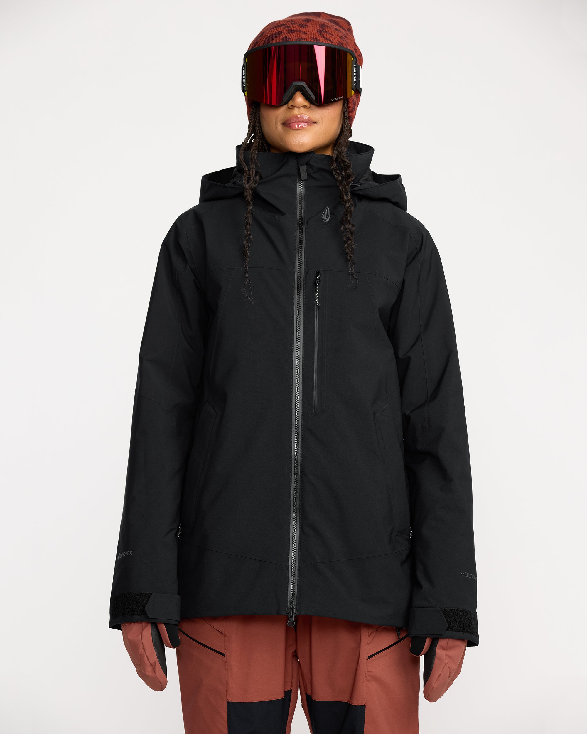 VOLCOM 3D STRETCHGORE ボルコム GORE-TEX 3D Stretch Gore-Tex Jacket - Black - Women - Volcom EU – Volcom Europe