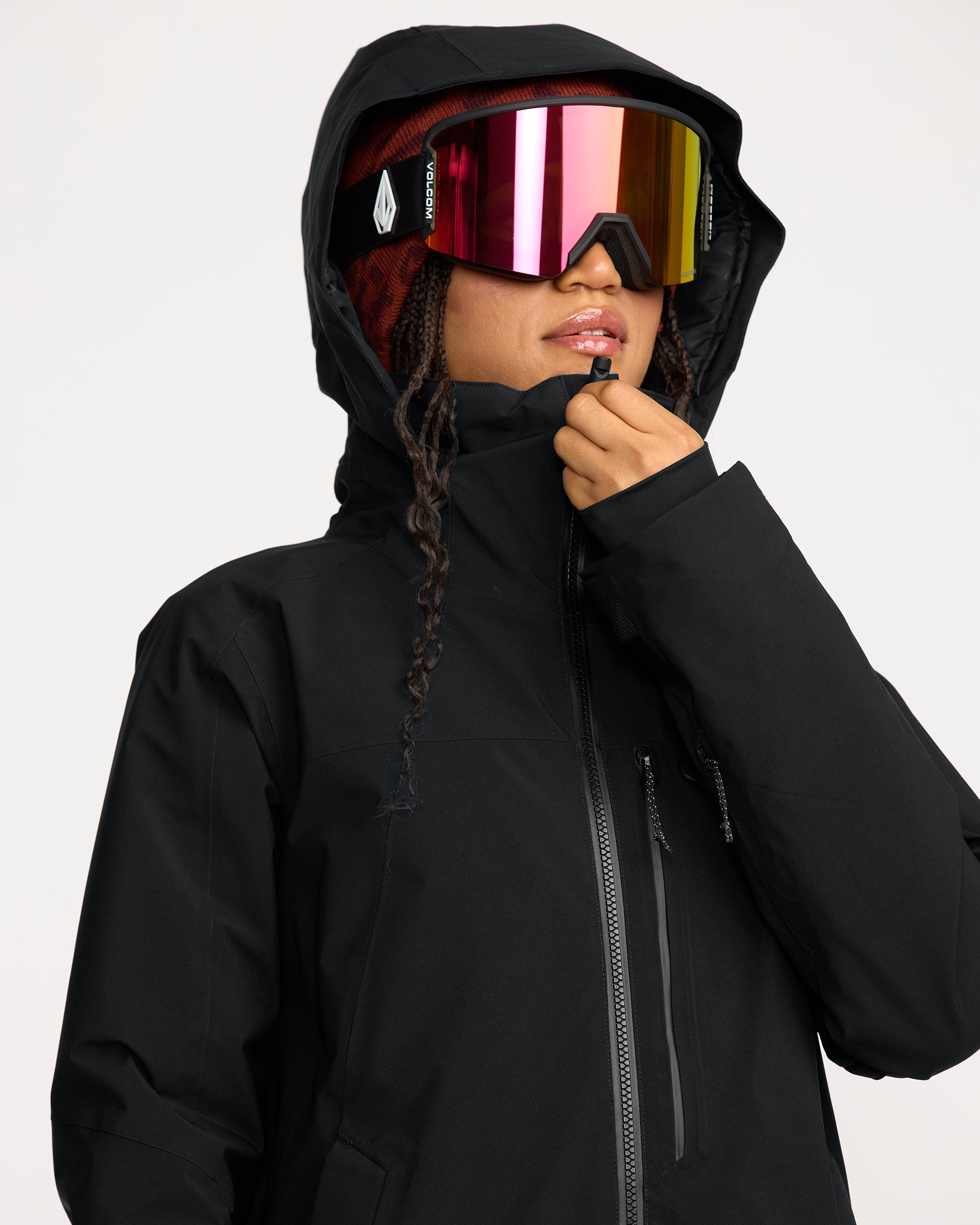 3D Stretch Gore-Tex Jacket - Black - Women - Volcom EU – Volcom Europe