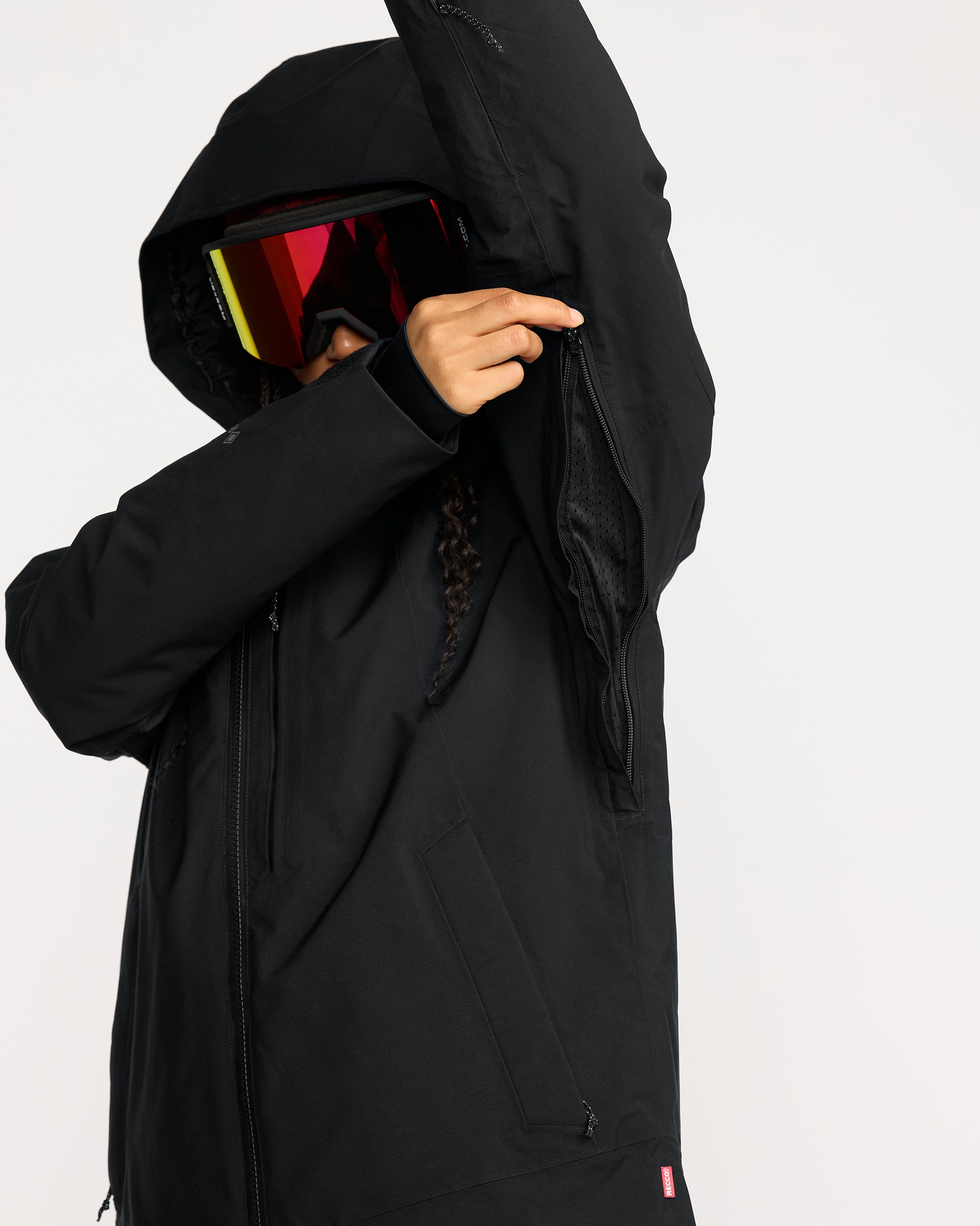 3D Stretch Gore-Tex Jacket - Black - Women - Volcom EU – Volcom Europe