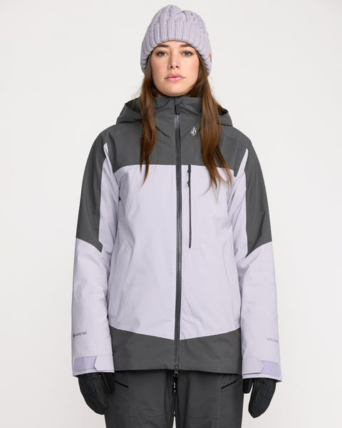 3D Stretch Gore-Tex Jacket - Lavender Aura - Women - Volcom EU
